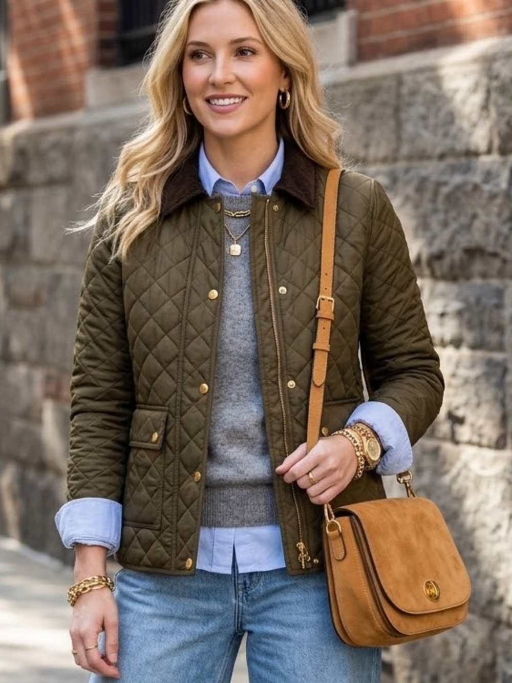 J. Crew Heritage Field Jacket Olive Green Down Insulated Classic Preppy XXS 🔥